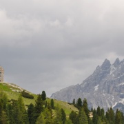 Rudere Vallandro e Monte Cristallo